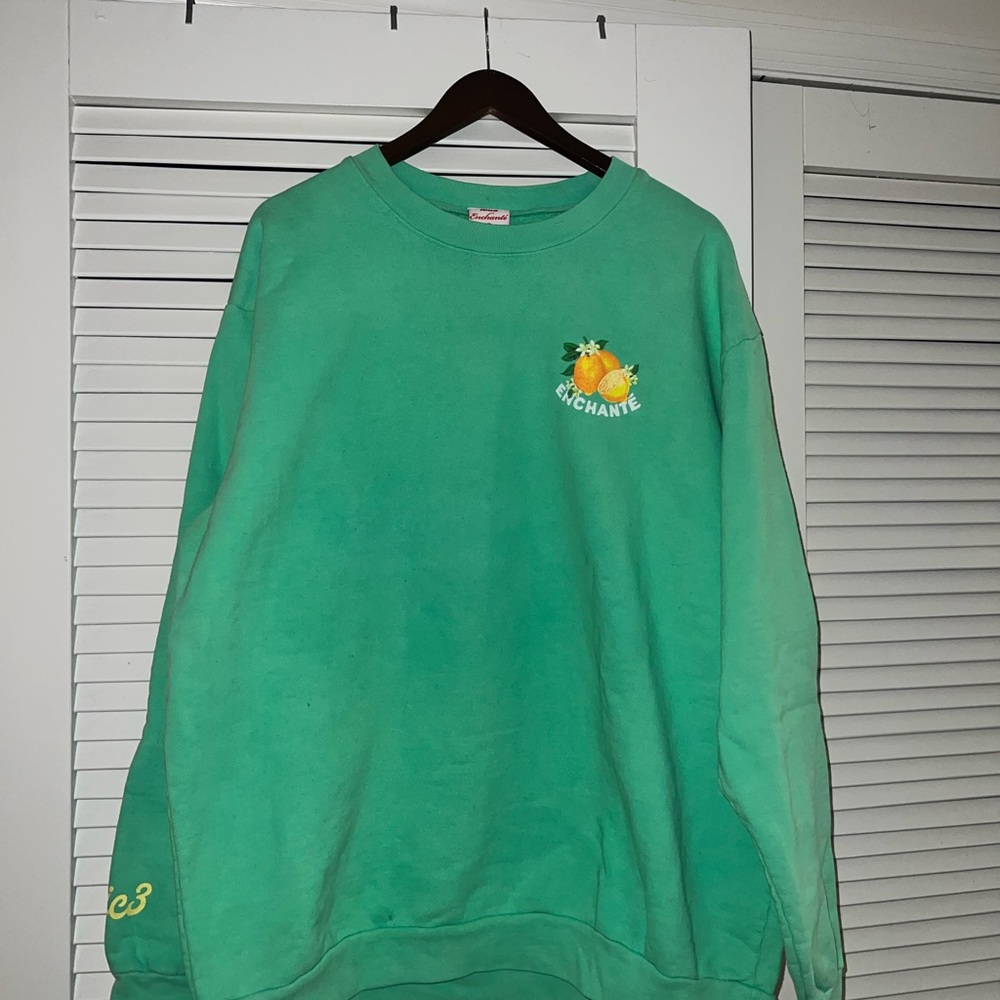 Daniel Ricciardo Enchanté Green Graphic Sweatshirt